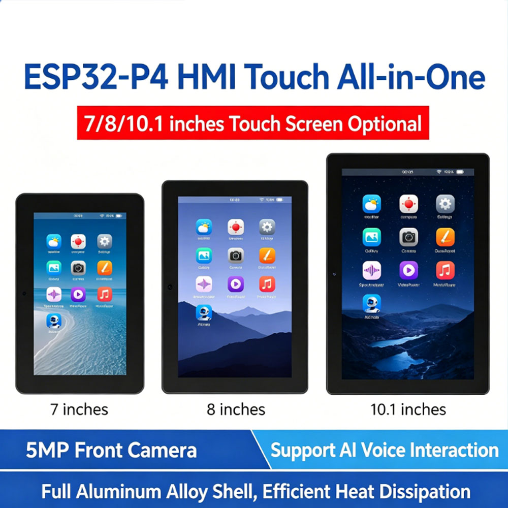 Esp32 P4 - Waveshare ESP32-P4 開発ボード 7/8/10.1 インチ HMI