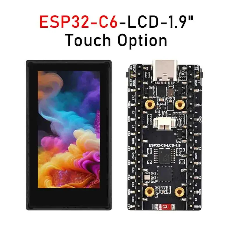 Esp32 C6 - ESP32-C6 1.9 インチ LCD スクリーン開発ボード 170×320