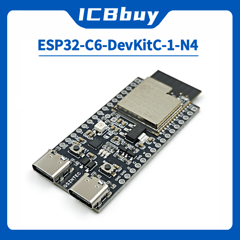 Esp32 S2 - ESP32-C6-DevKitC-1 ESP32-C6 コアボード WIFI6 BLE Zigbee