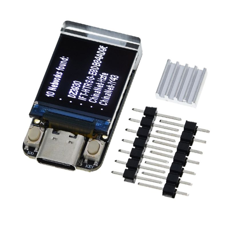 Esp32 Wifi Bluetooth Module - X12A-T-QT V1.1 ESP32-S3 GC9107 0.85 インチ