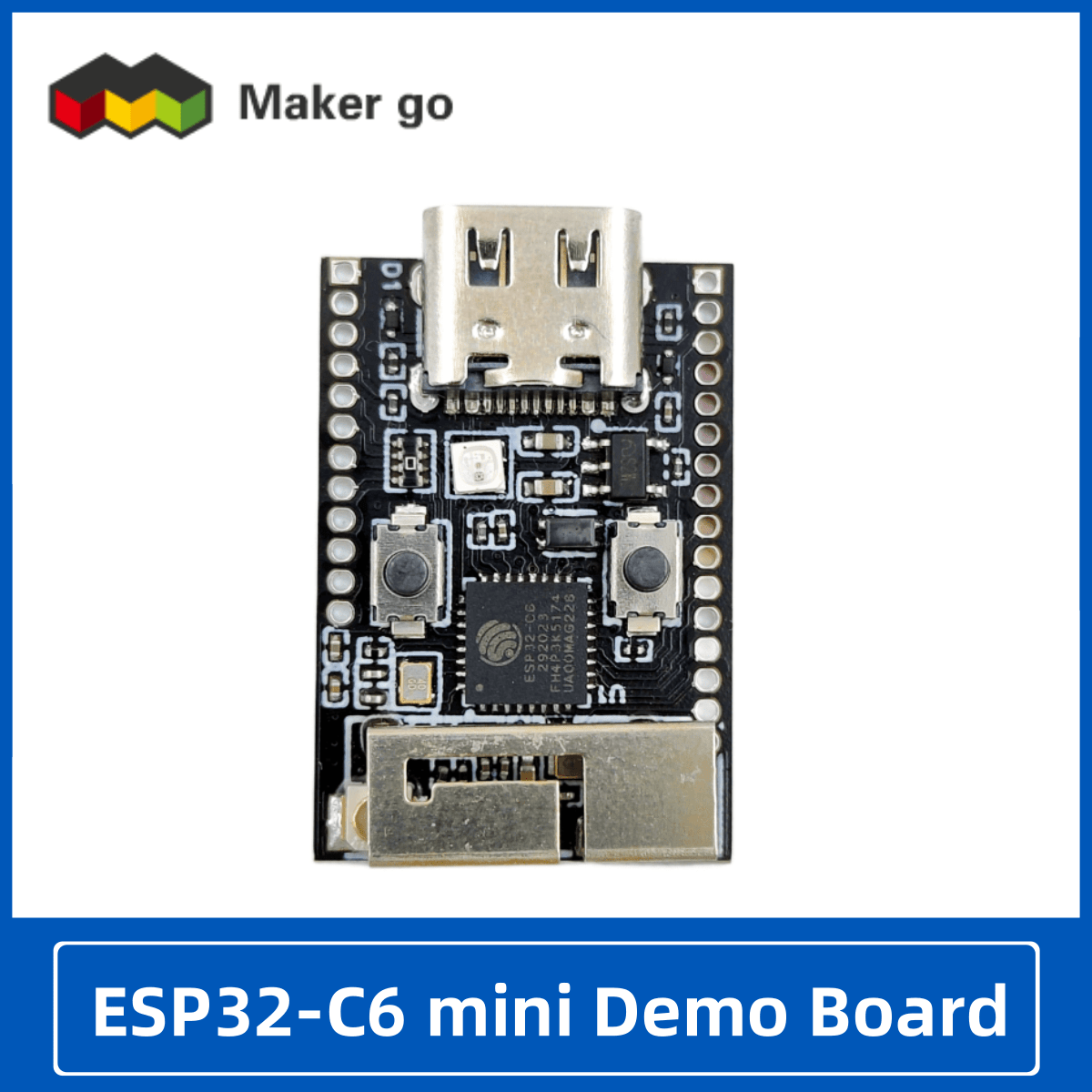 Esp32 C6 - ESP32-C6の開発ボード,低電力の費用対効果の高いWi-FiおよびBluetoothデュアルモードチップ,内蔵RISC-Vプロセッサ