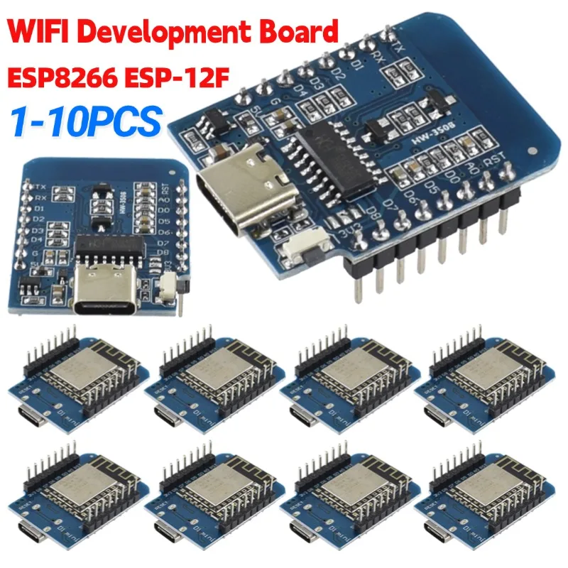Esp8266 - 1-10 個 ESP8266 ESP-12F D1 ミニ