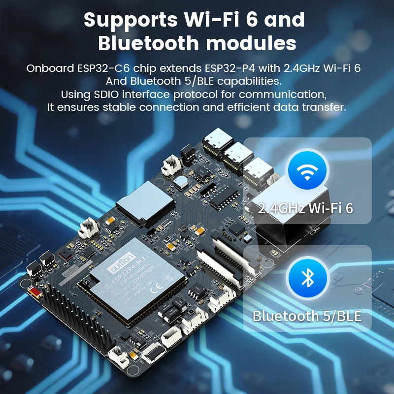 JC-ESP32P4-M3-DEV 開発ボード ESP32P - Esp32 C6 のレビューと価格