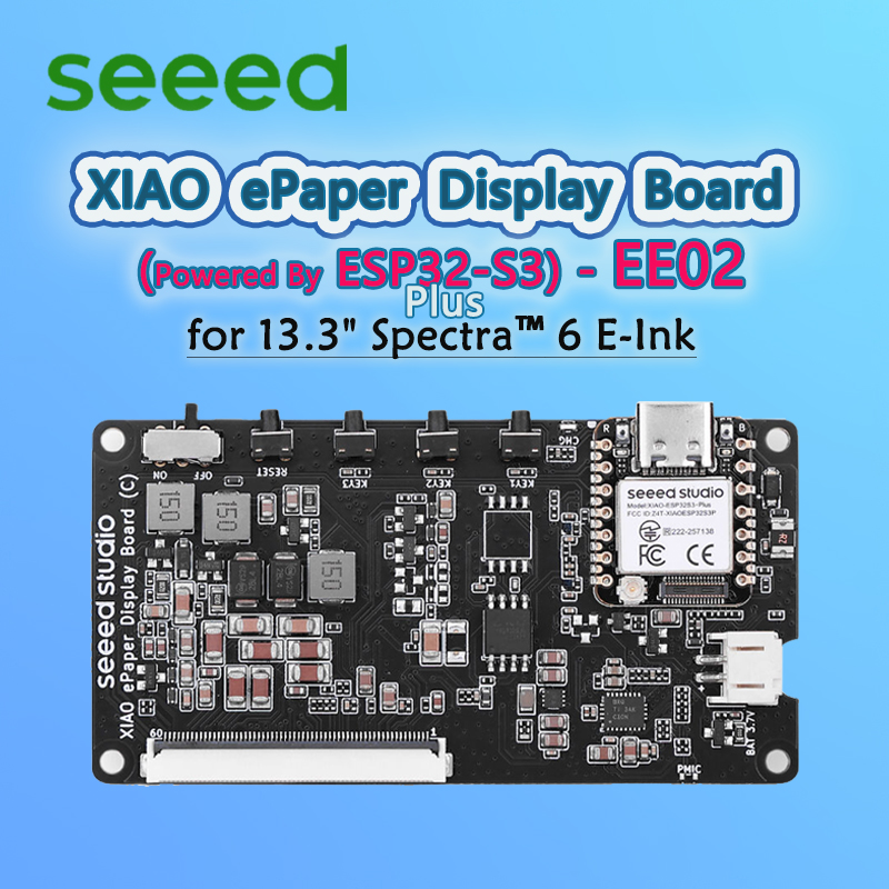 Seeed XIAO E-Paper ディスプレイボード E - Esp32 S3 のレビューと価格