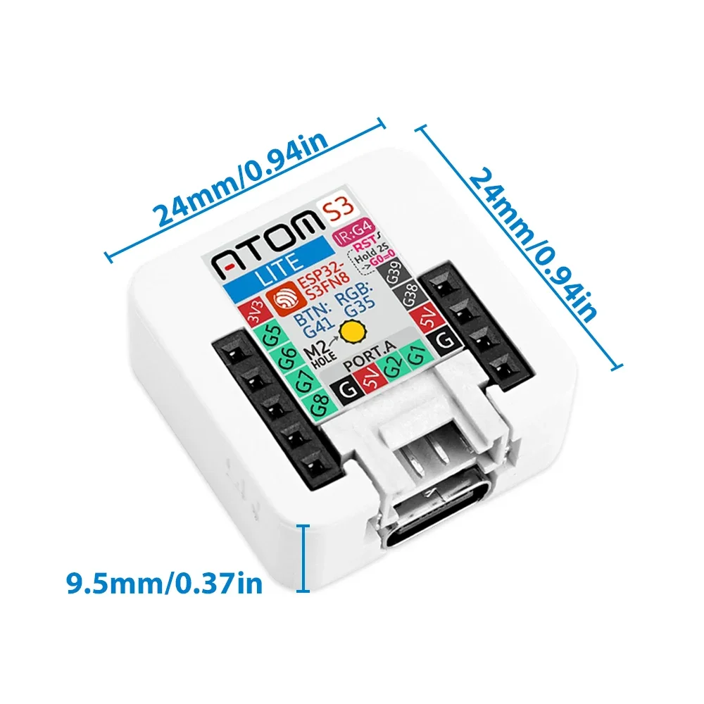 M5Stack AtomS3-Lite ESP32-S3 開 - Esp32 S3 のレビューと価格