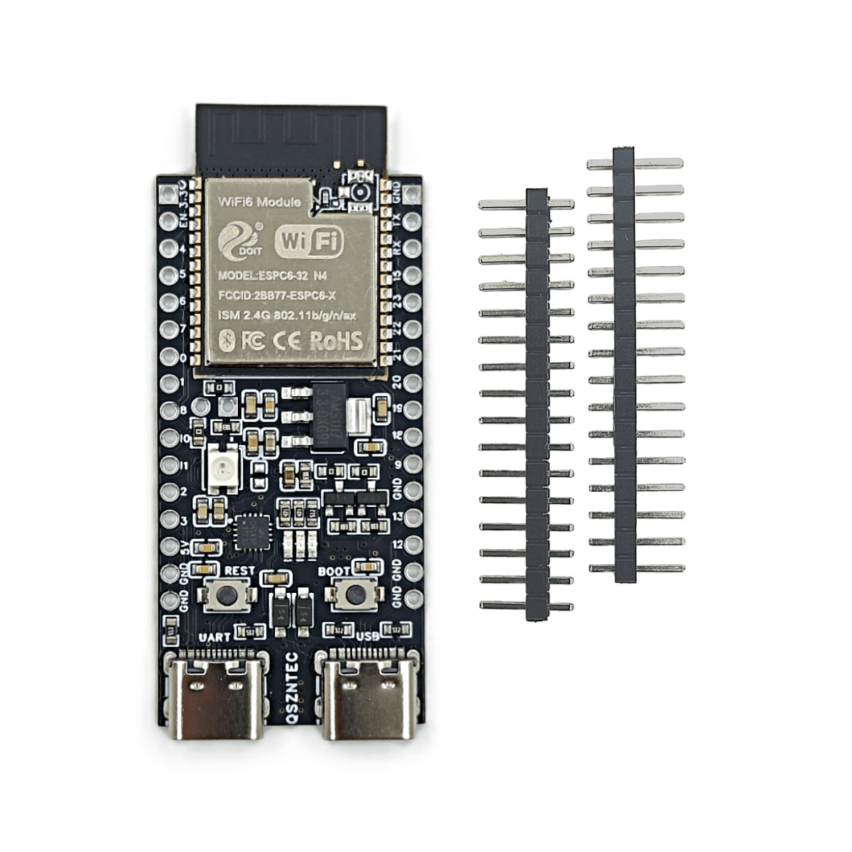 ESP32-C6-DevKitC-1 ESP32-C6 コア - Esp32 S2 のレビューと価格