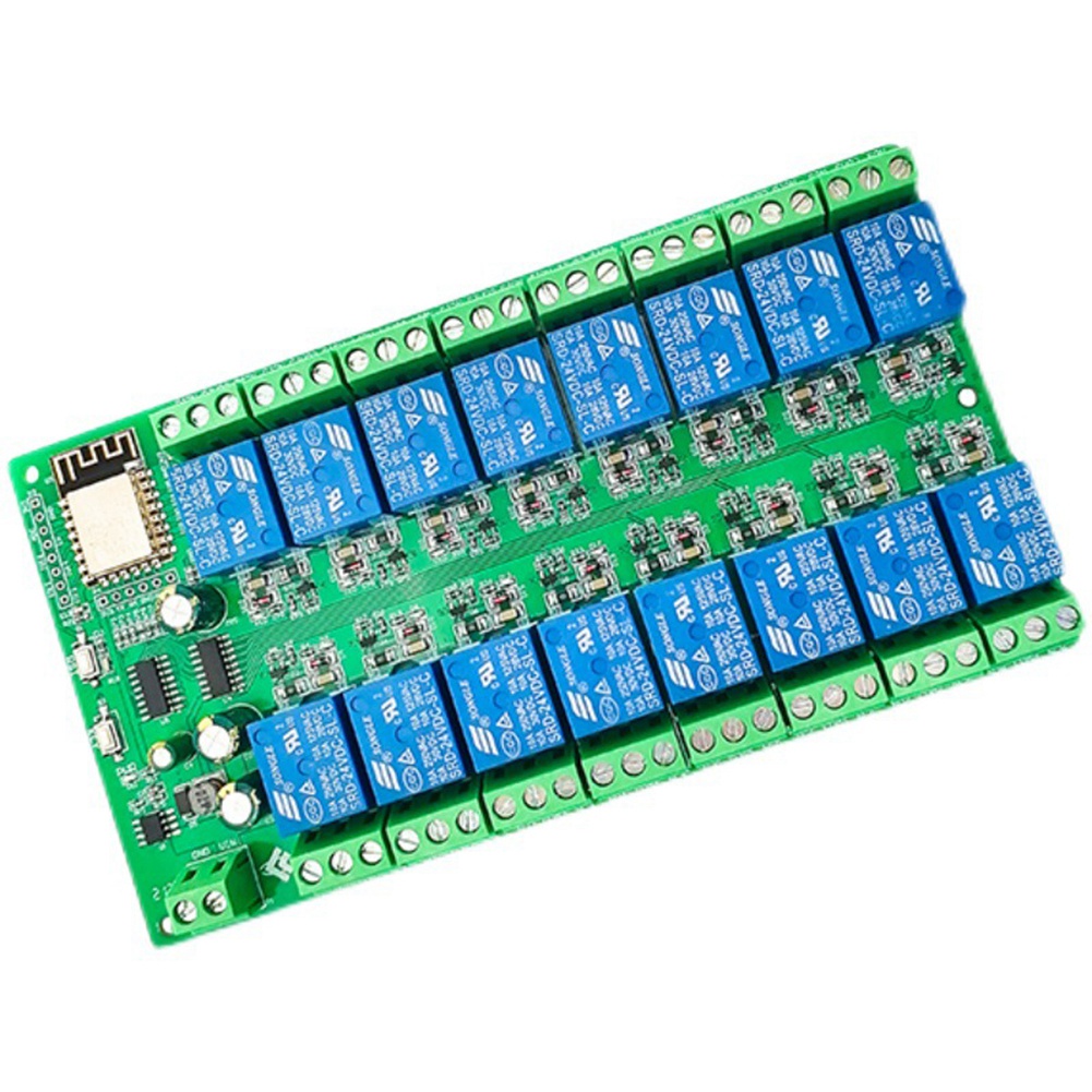 B14C ESP8266 WIFI 16 チャンネル リレー - Esp8266 のレビューと価格