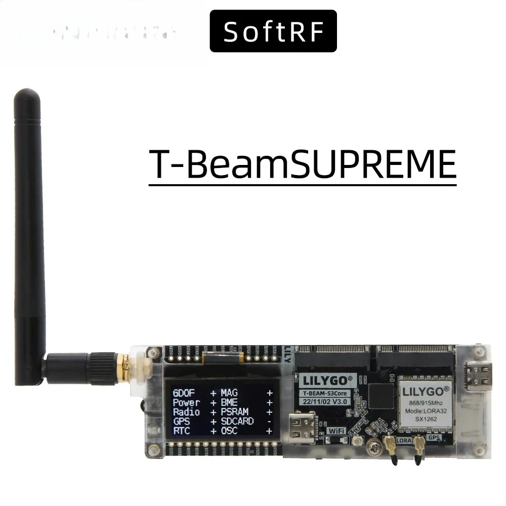 LILYGO SoftRF T-BeamSUPREME ES - Esp32 S3 のレビューと価格